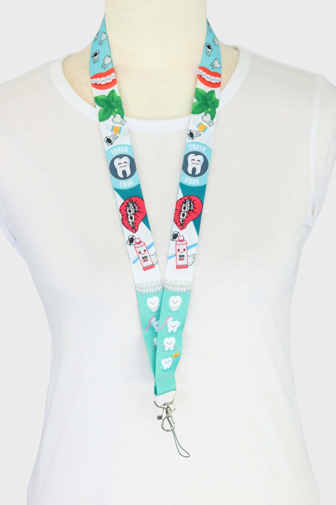 Orthodontist Teeth Lanyard