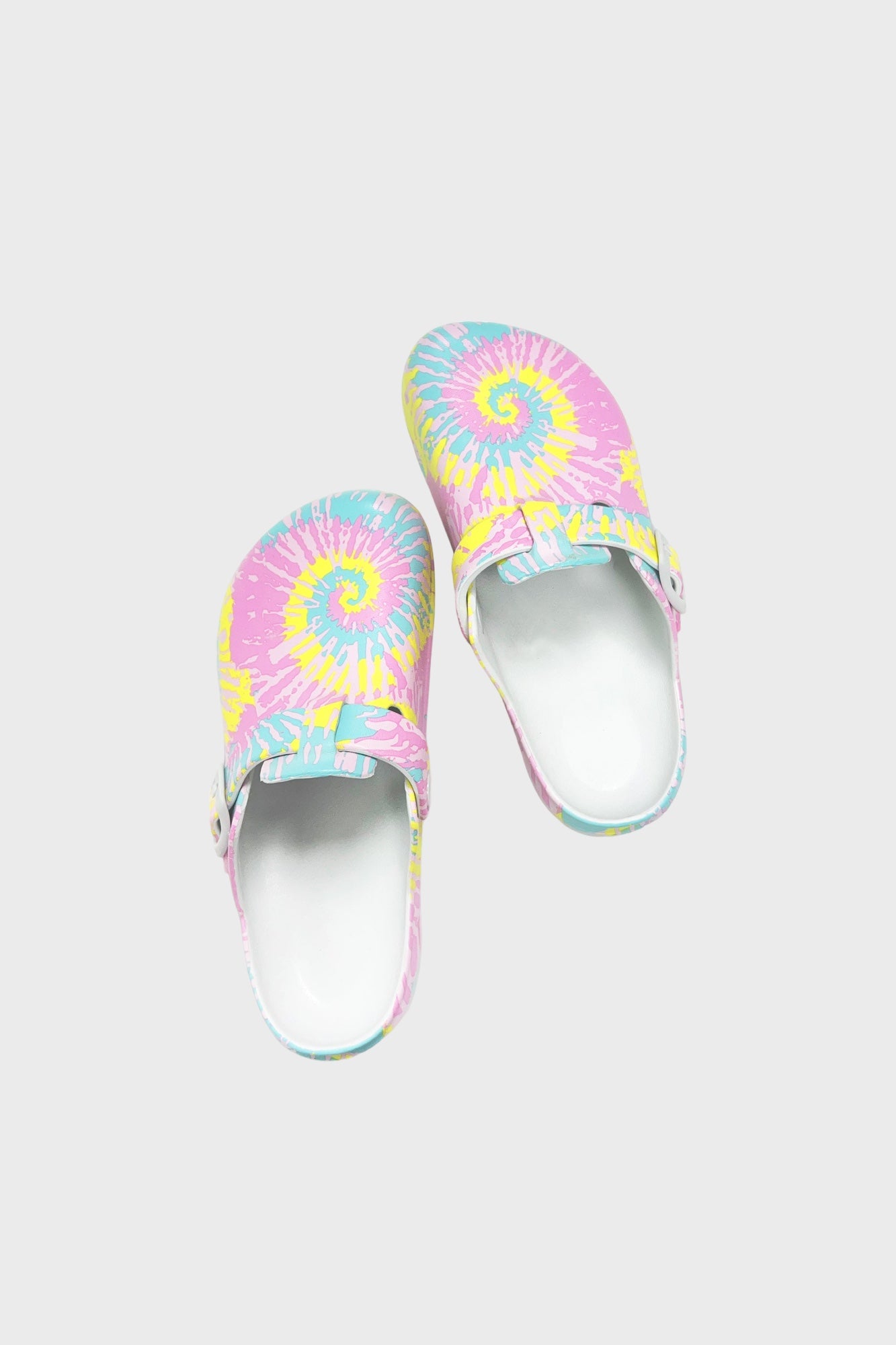 Colorful Spiral Printed Clogs | Scrubs & Clogs – SCRUBS AND CLOGS