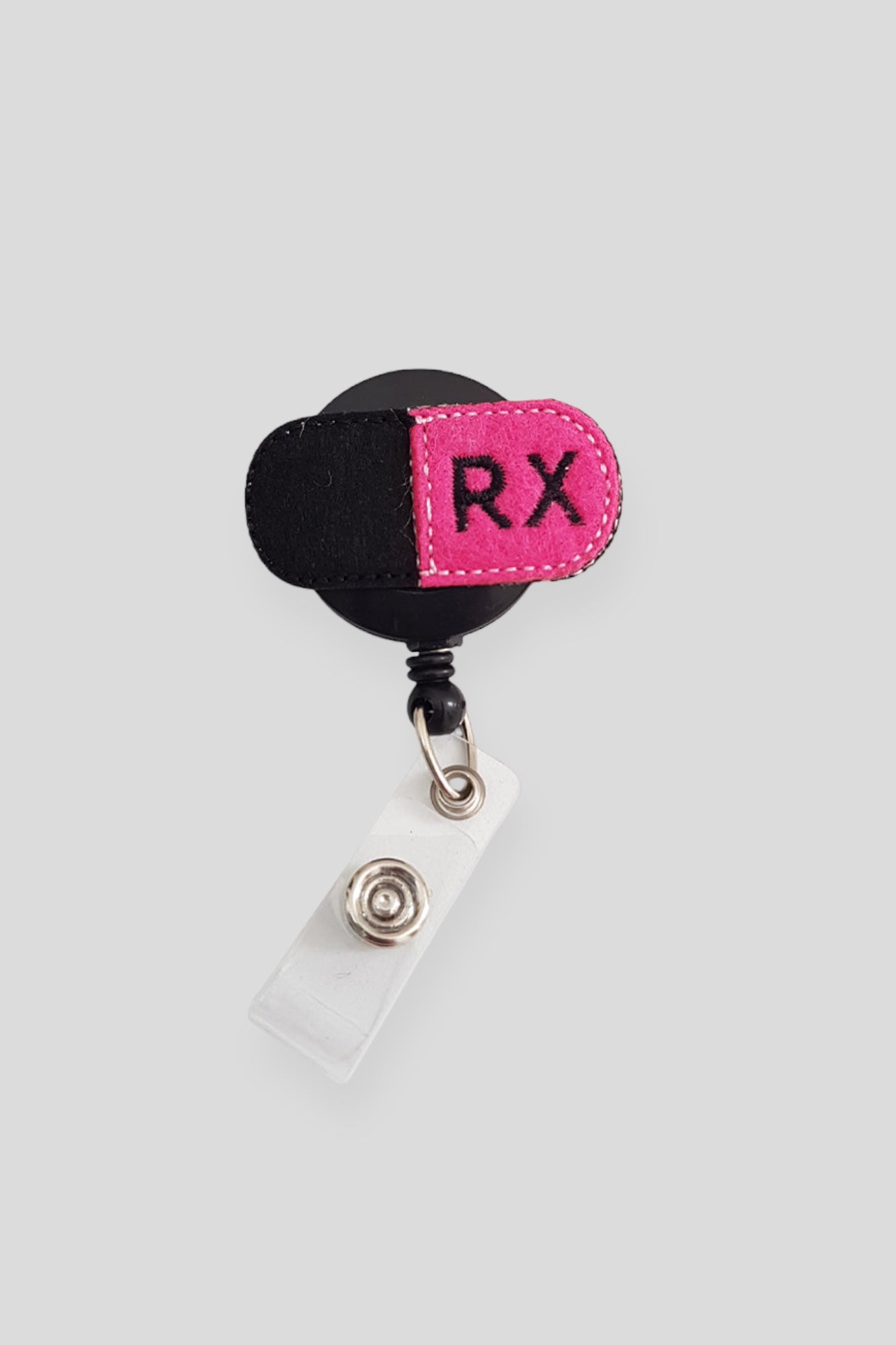 RX Pink Capsule ID Badge