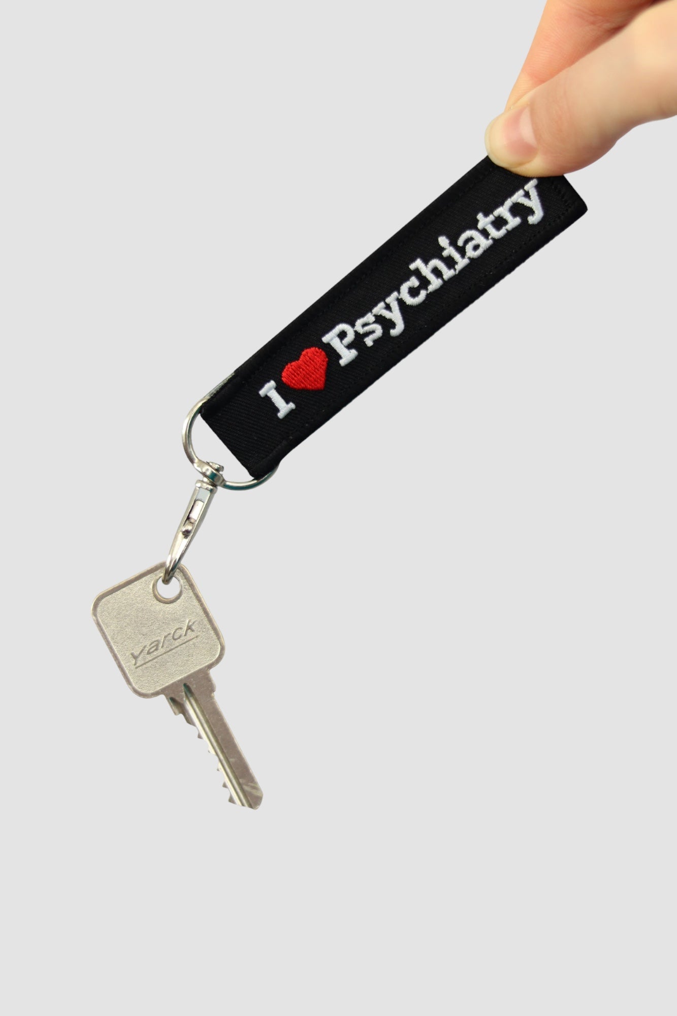 I Love Psychiatry Key Chain