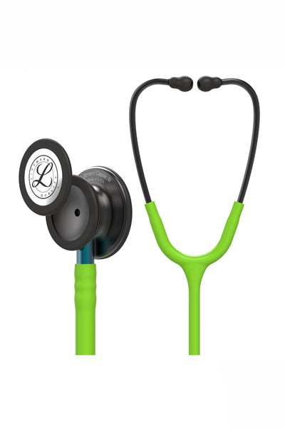 3M™ Littmann® Classic III™ Stethoscope, Smoke Lime Blue Tube, 27 inch, 5875