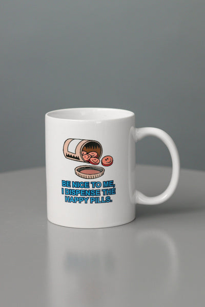 Happy Pills Ceramic Coffee Mug