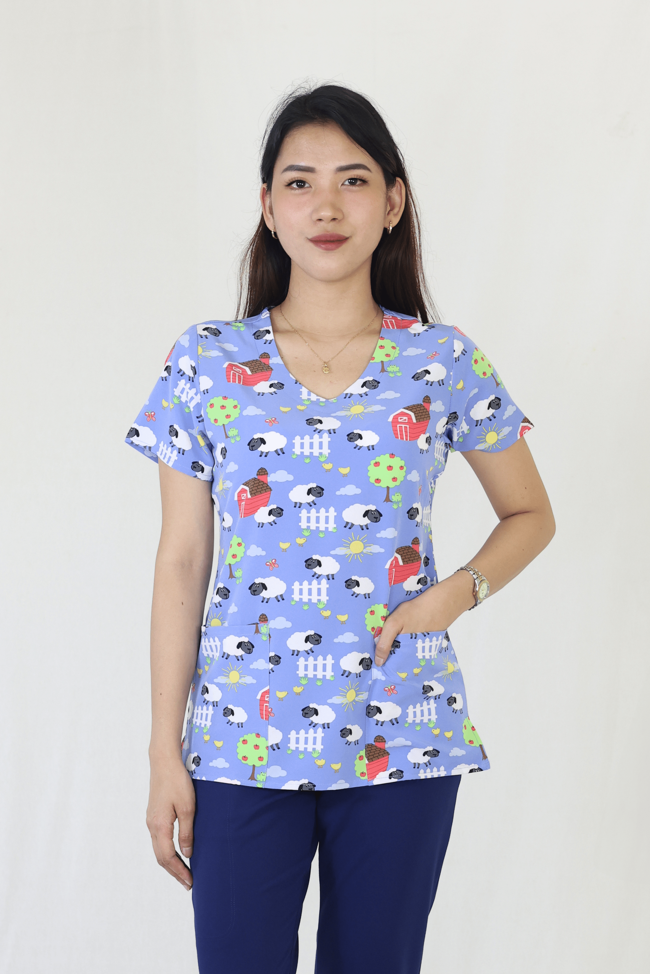 files-sheep-peeps-zoe-chloe-performance-v-neck-print-png