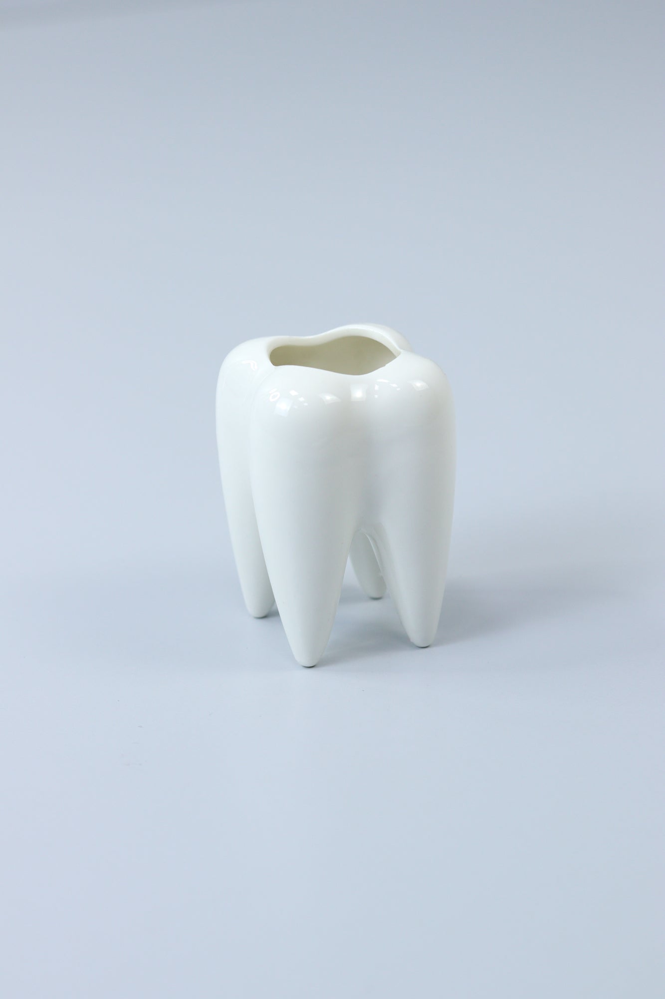 Ceramic Tooth Pen Holder