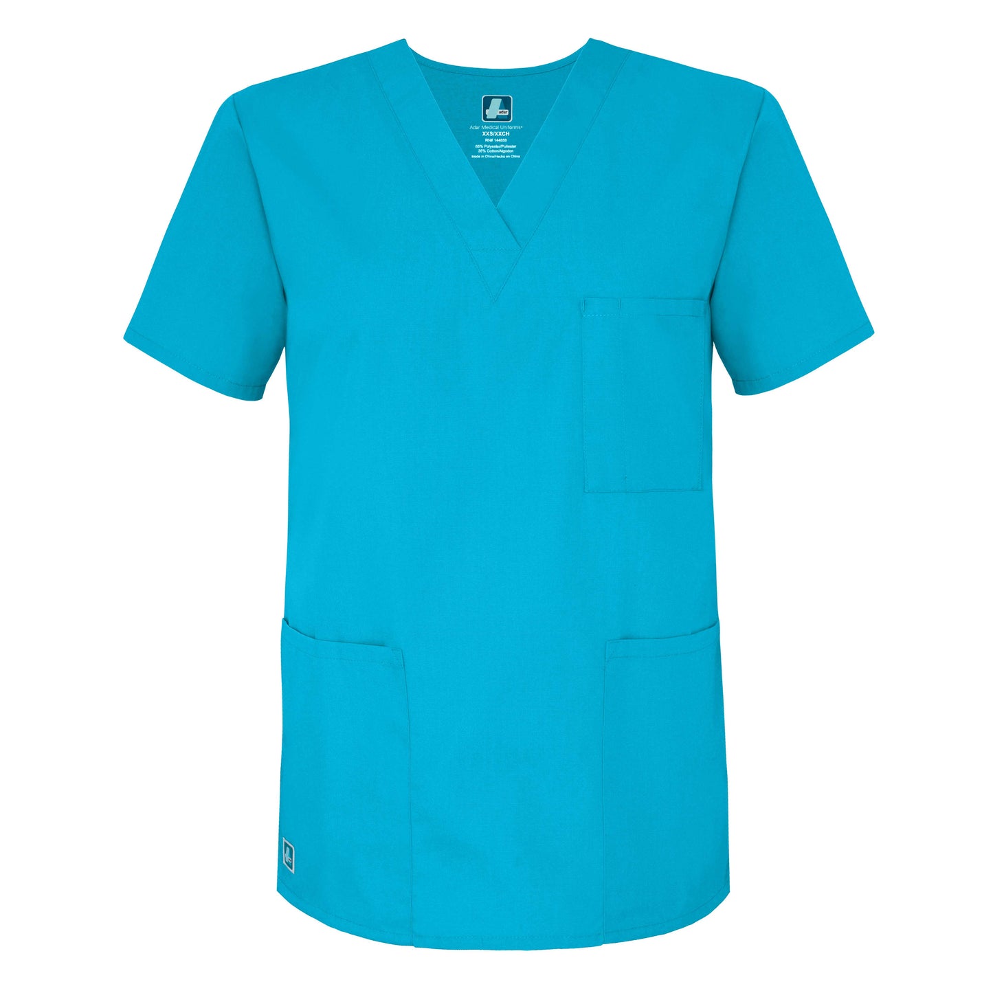 Adar Universal Unisex Scrub Top - 601 - Version 1