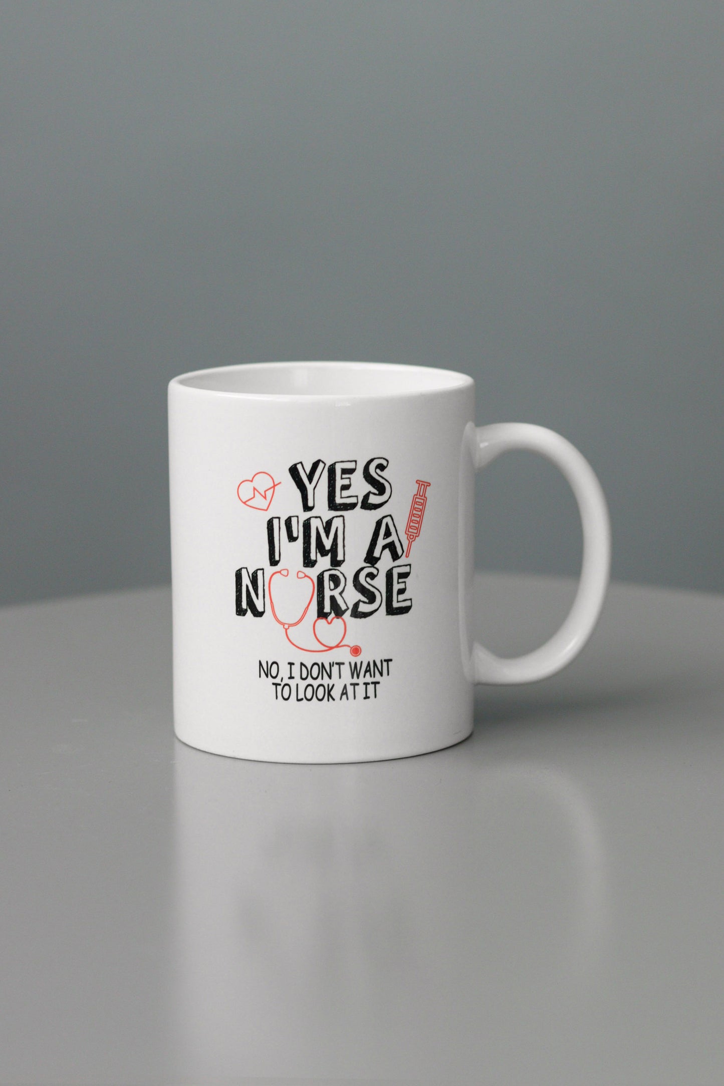 Yes I am a Nurse Ceramic Coffee Mug