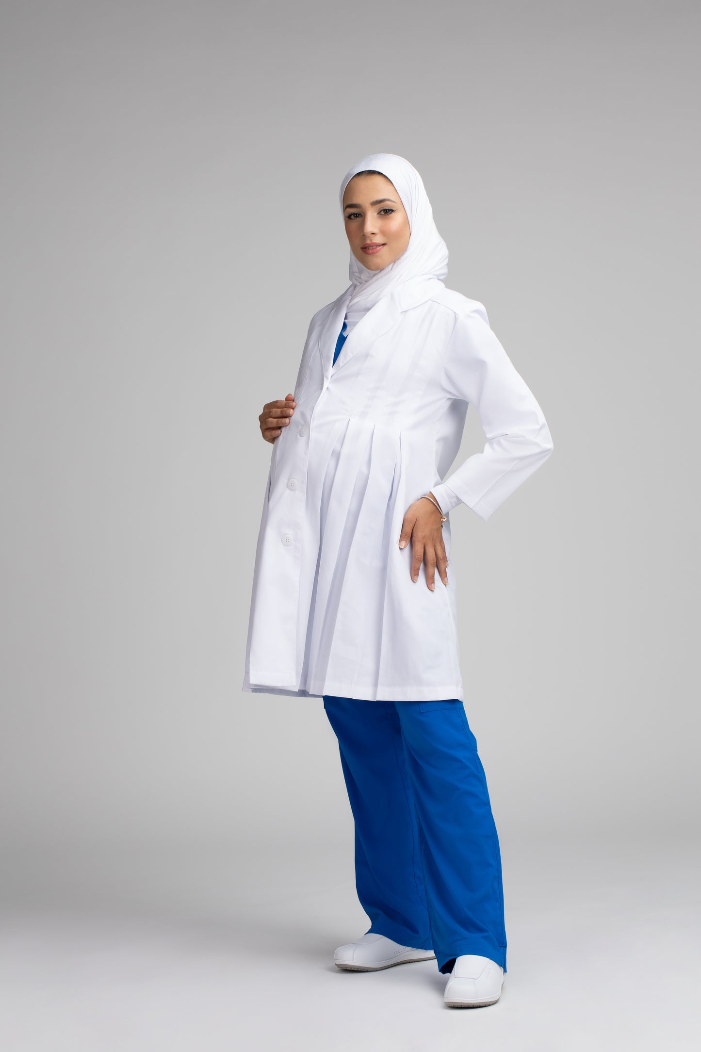 Maternity Fleet Labcoat - M501