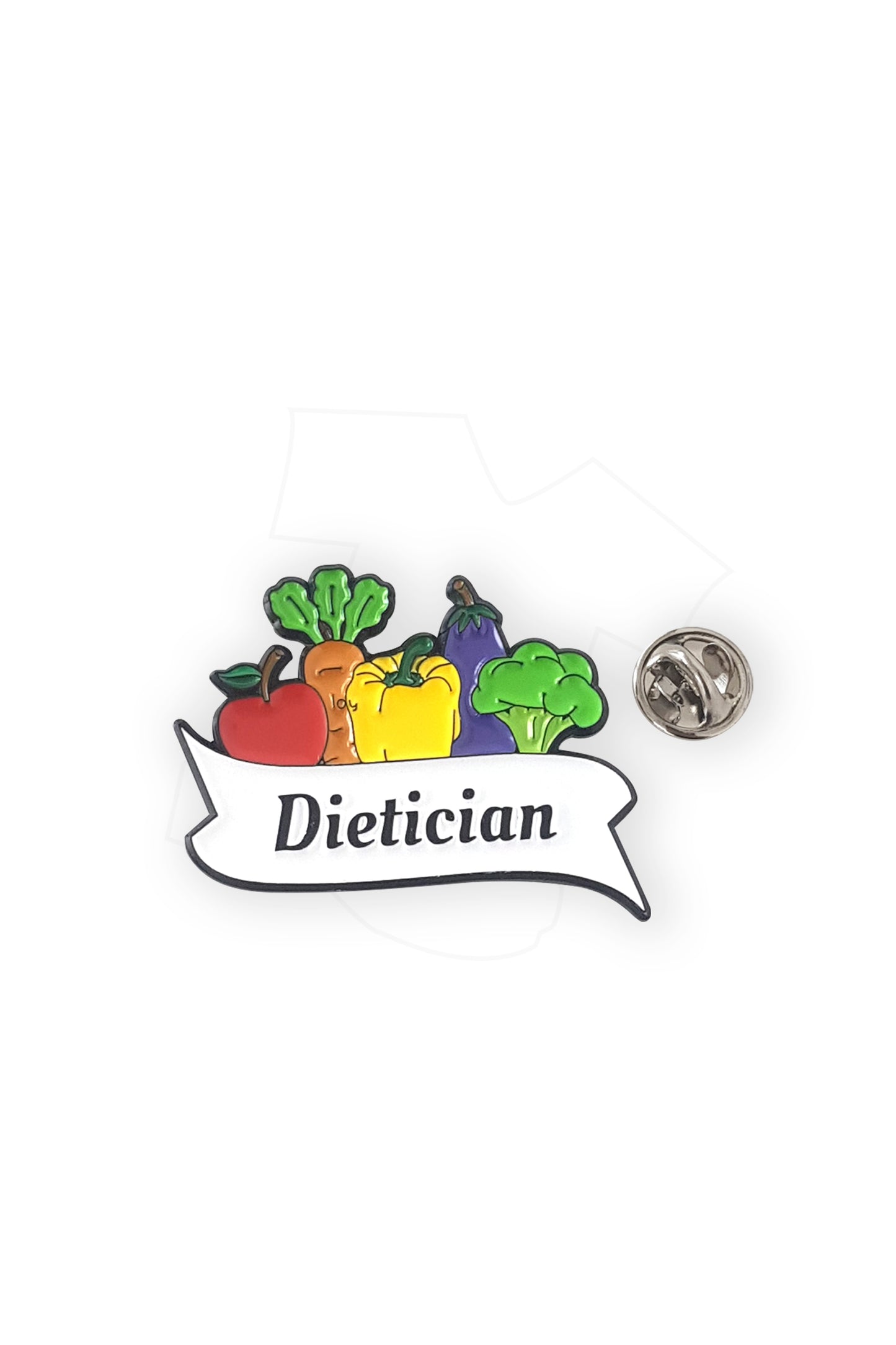 Vegetable Dietician Pin