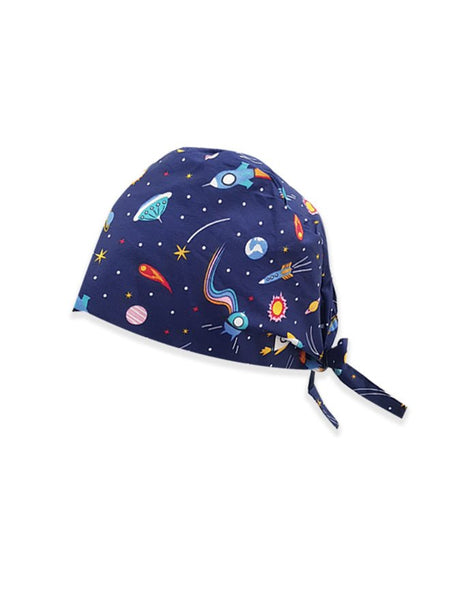 Space Stars Printed Surgical Hat