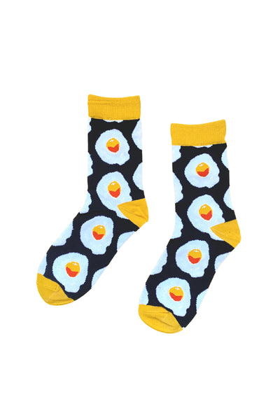 Eggs Unisex Mid Calf Socks