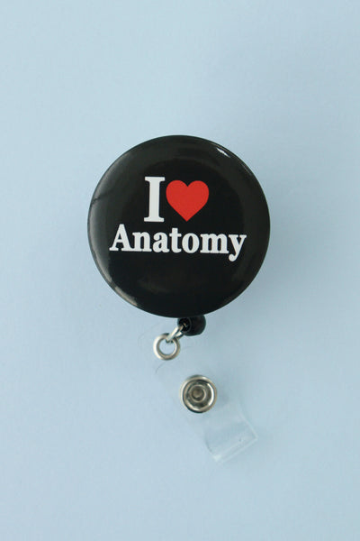 I Love Anatomy ID Badge