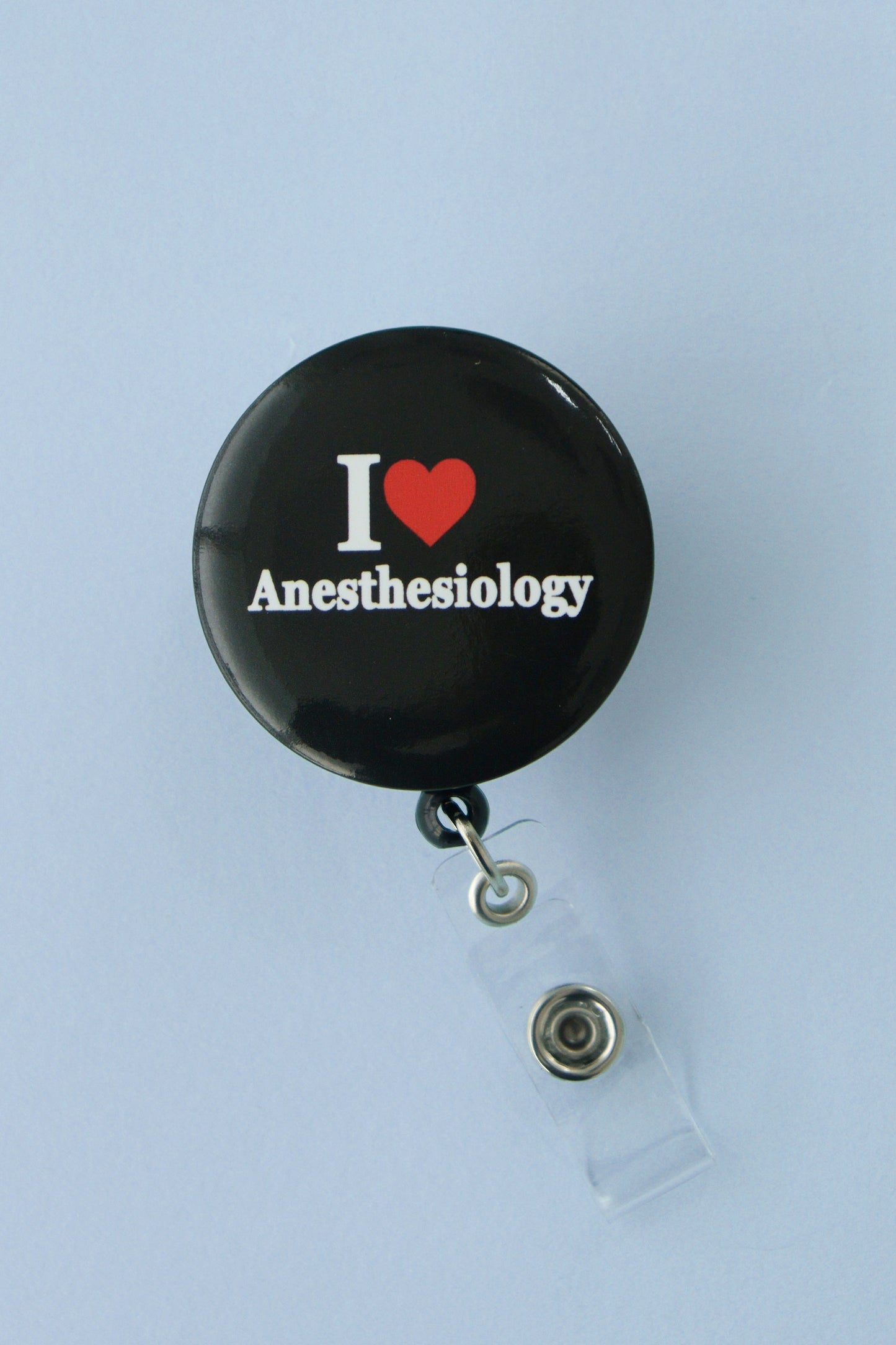 I Love Anesthesiology ID Badge