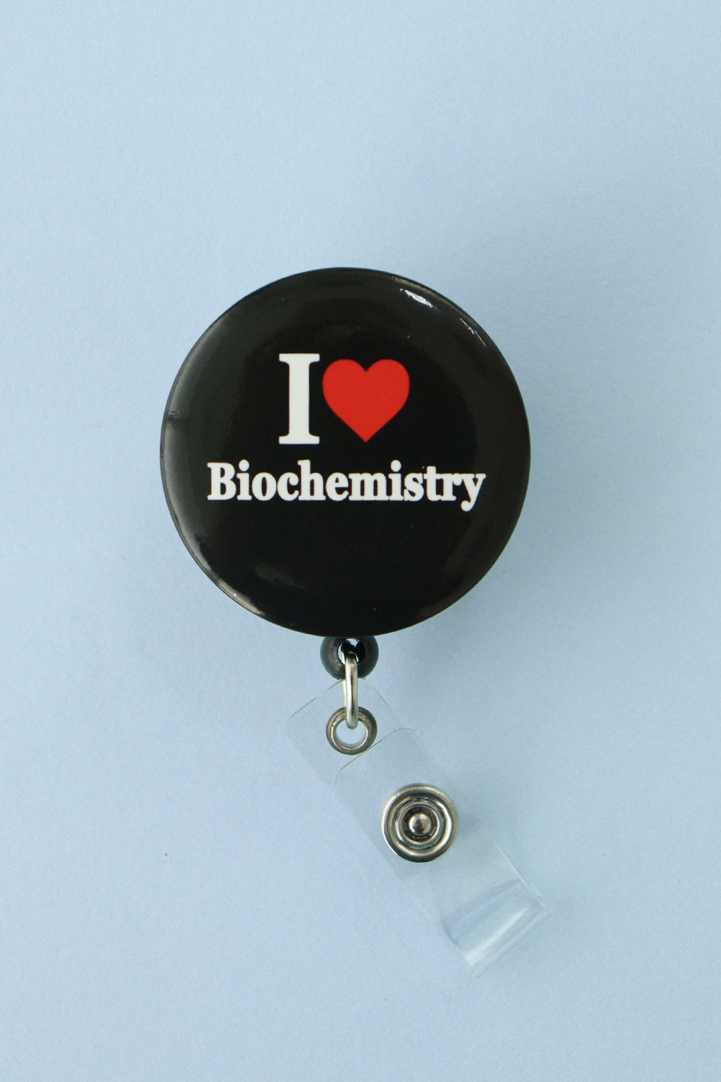 I Love Biochemistry ID Badge