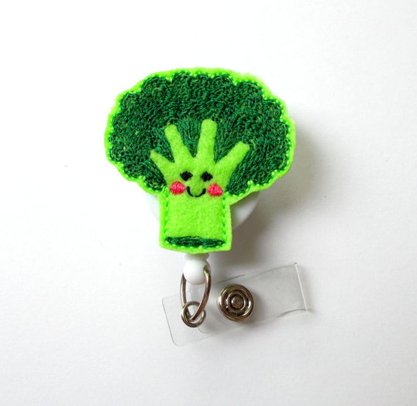 Broccoli Dietecian Id Badge
