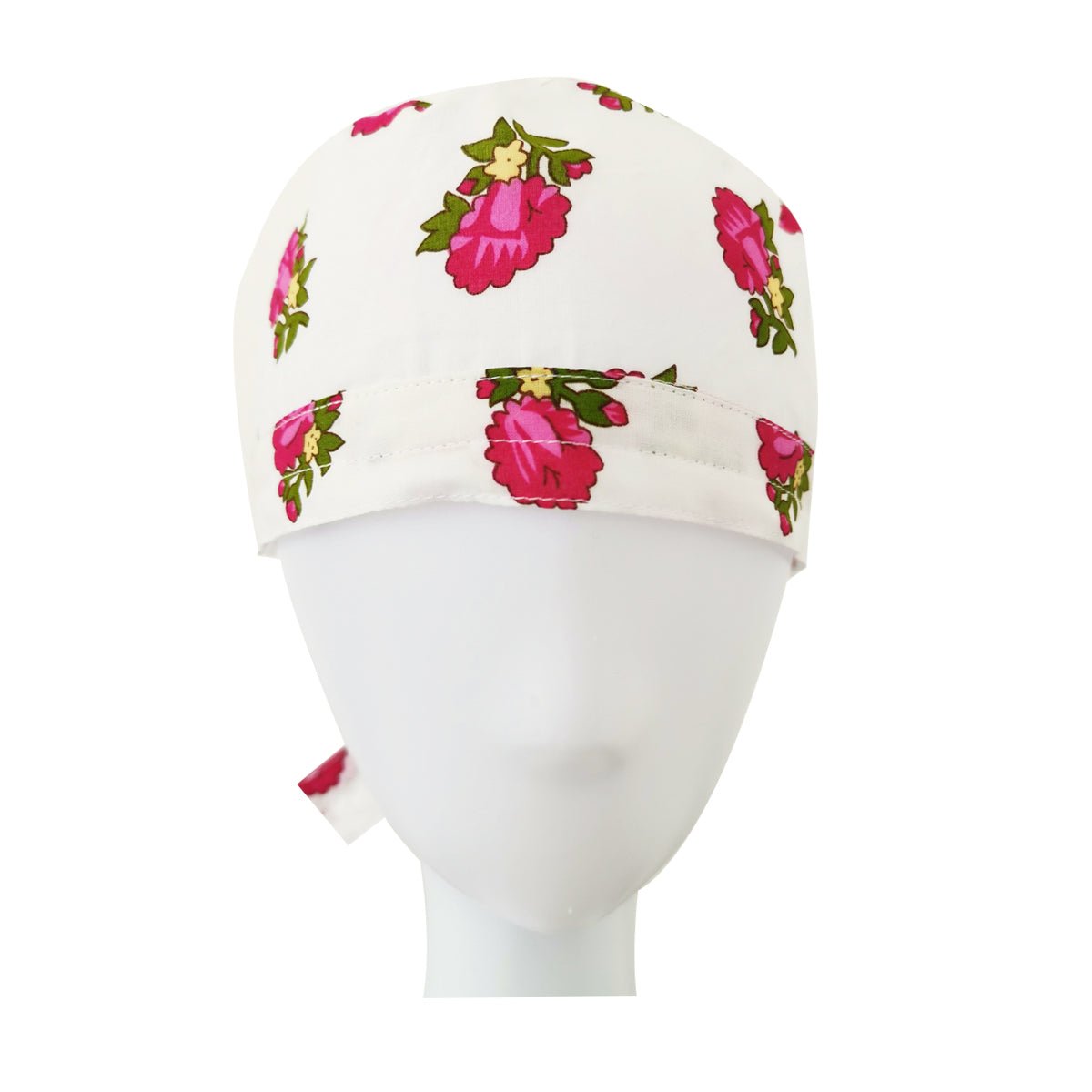 Rose Floral Surgical Hat