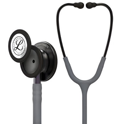 3M™ Littmann®  Classic III™ Monitoring Stethoscope, Smoke Chestpiece, Gray Tube, Violet Gray Stem and Smoke Headset, 27 inch, 5873