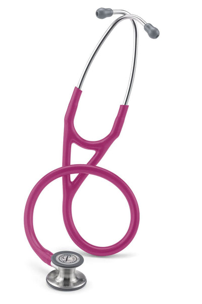 3M™ Littmann® Cardiology IV™ Diagnostic Stethoscope, Standard-Finish Chestpiece, Raspberry Tube, 27 inch, 6158