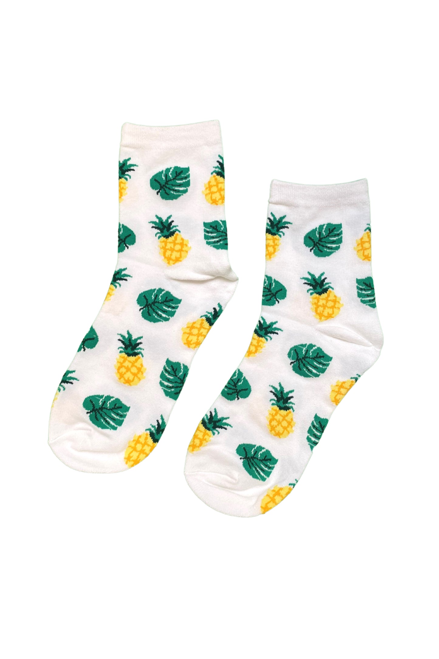 Pineapple Unisex Mid Calf Socks
