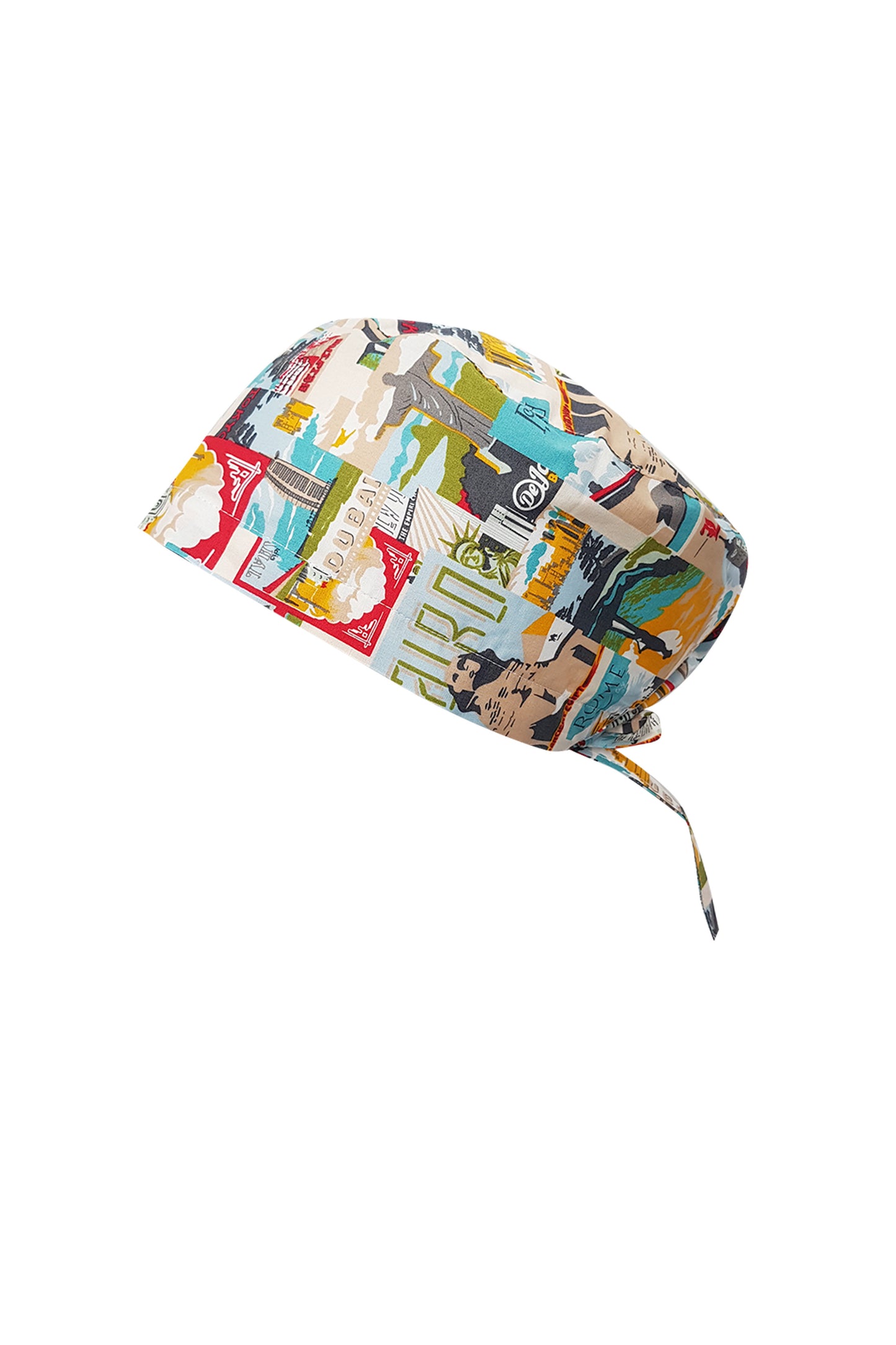 City Guide Printed Surgical Hat