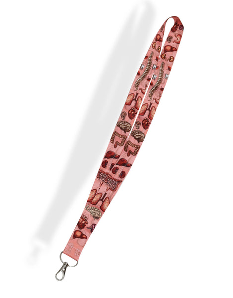 Pink Anatomy Lanyard