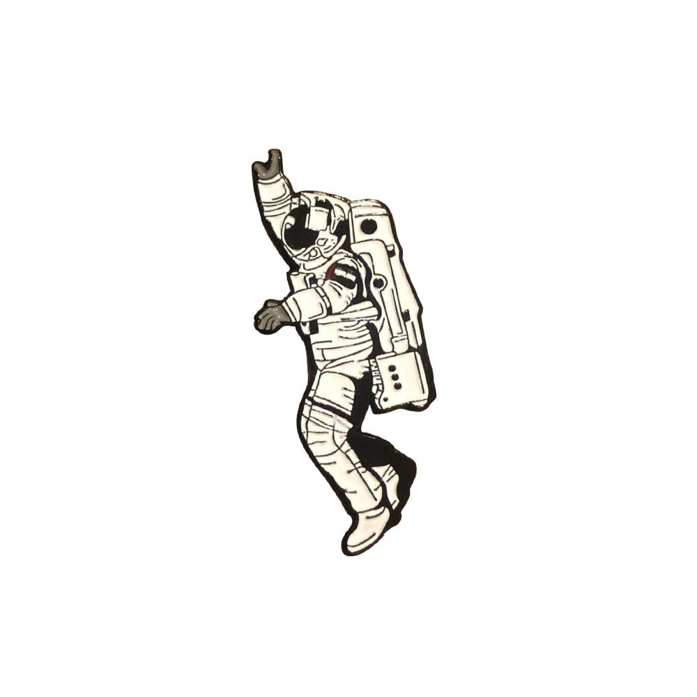  دبوس طية صدر السترة لرجل الفضاء مع قفل مغناطيسي