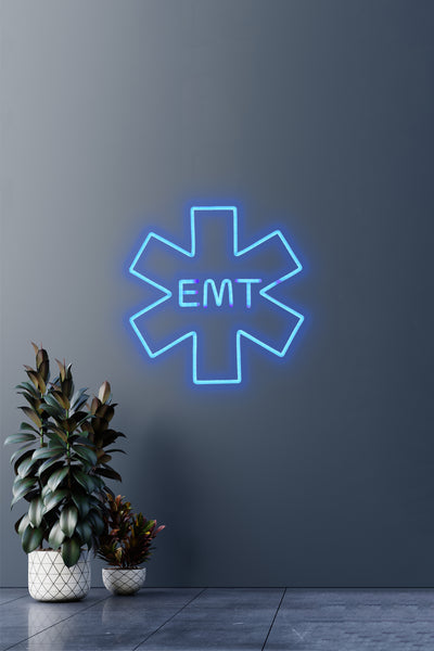 Paramedic Shaped Neon Light