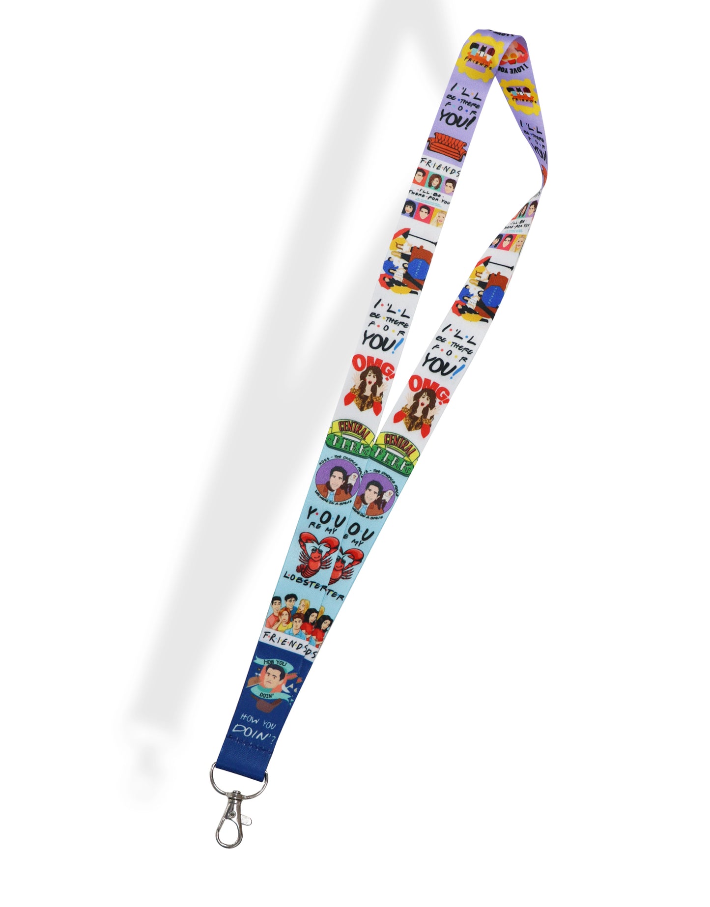 Friends - I'll Be There For You Lanyard with ID Tag