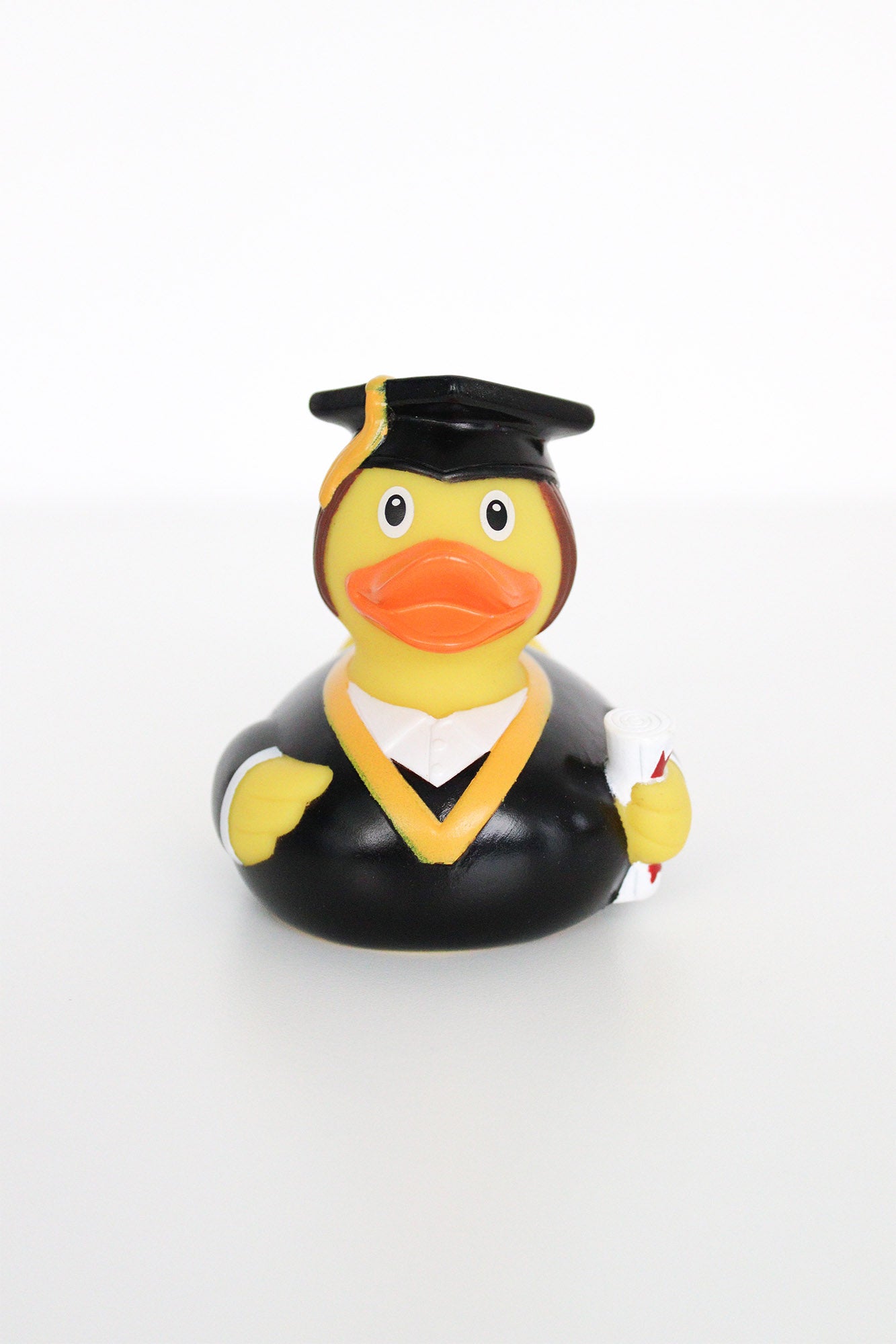 Graduation plastic duck toy