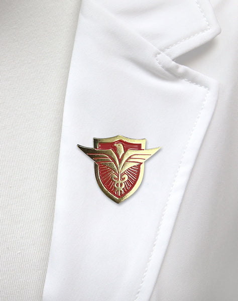 Gulf Medical University Logo Pin