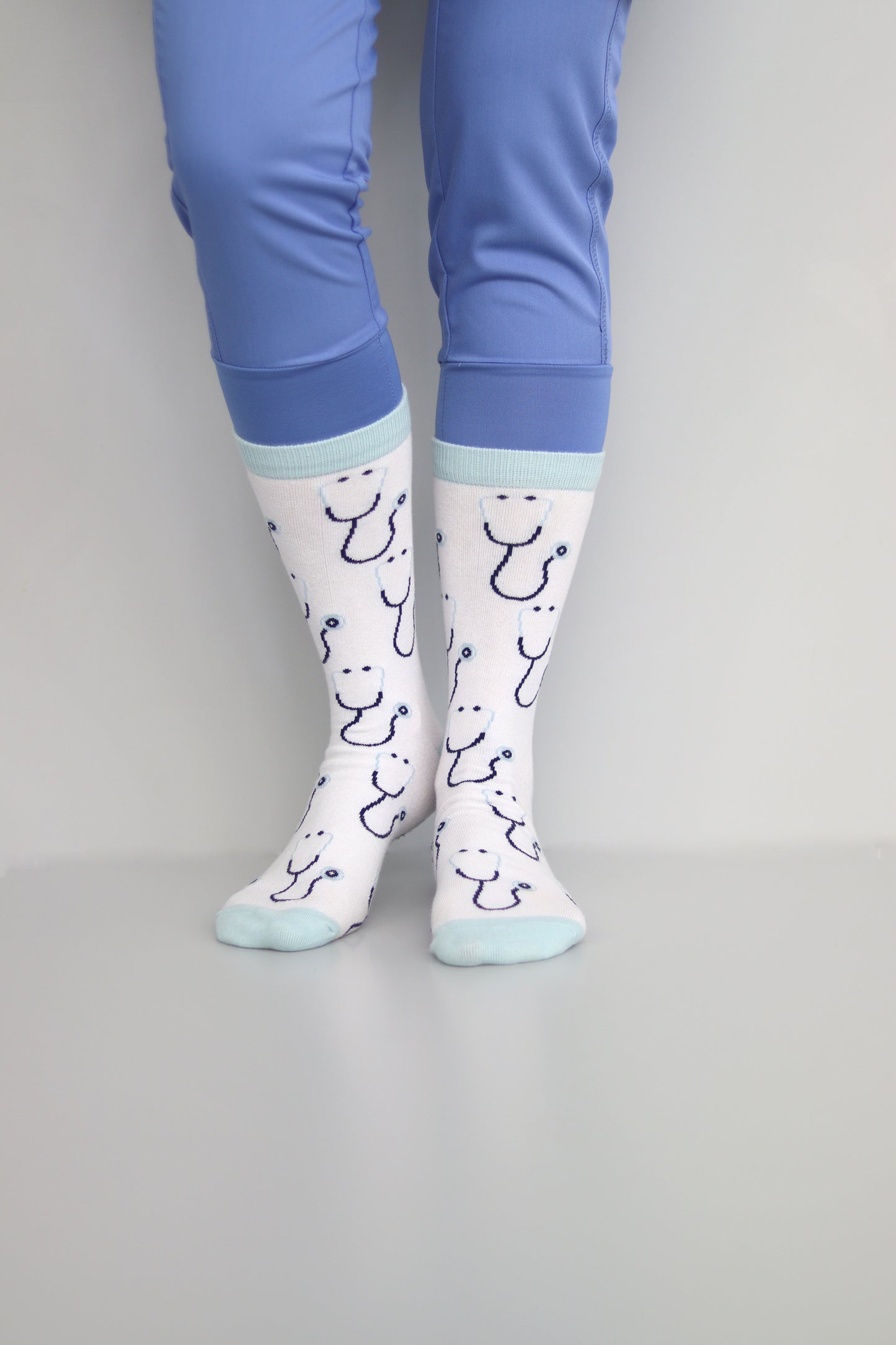 Stethoscope Printed Socks