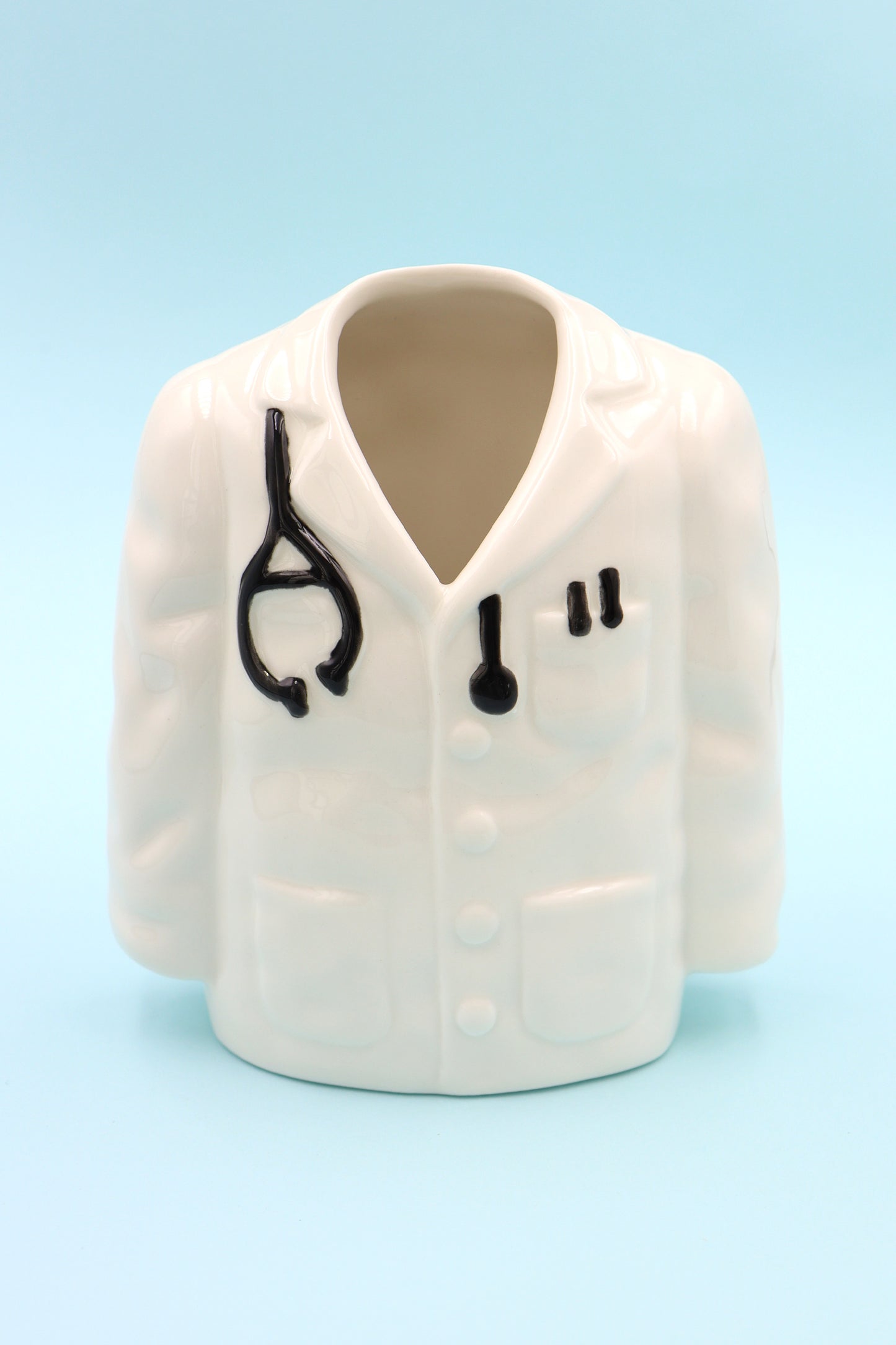 Ceramic Doctor Pen Holder