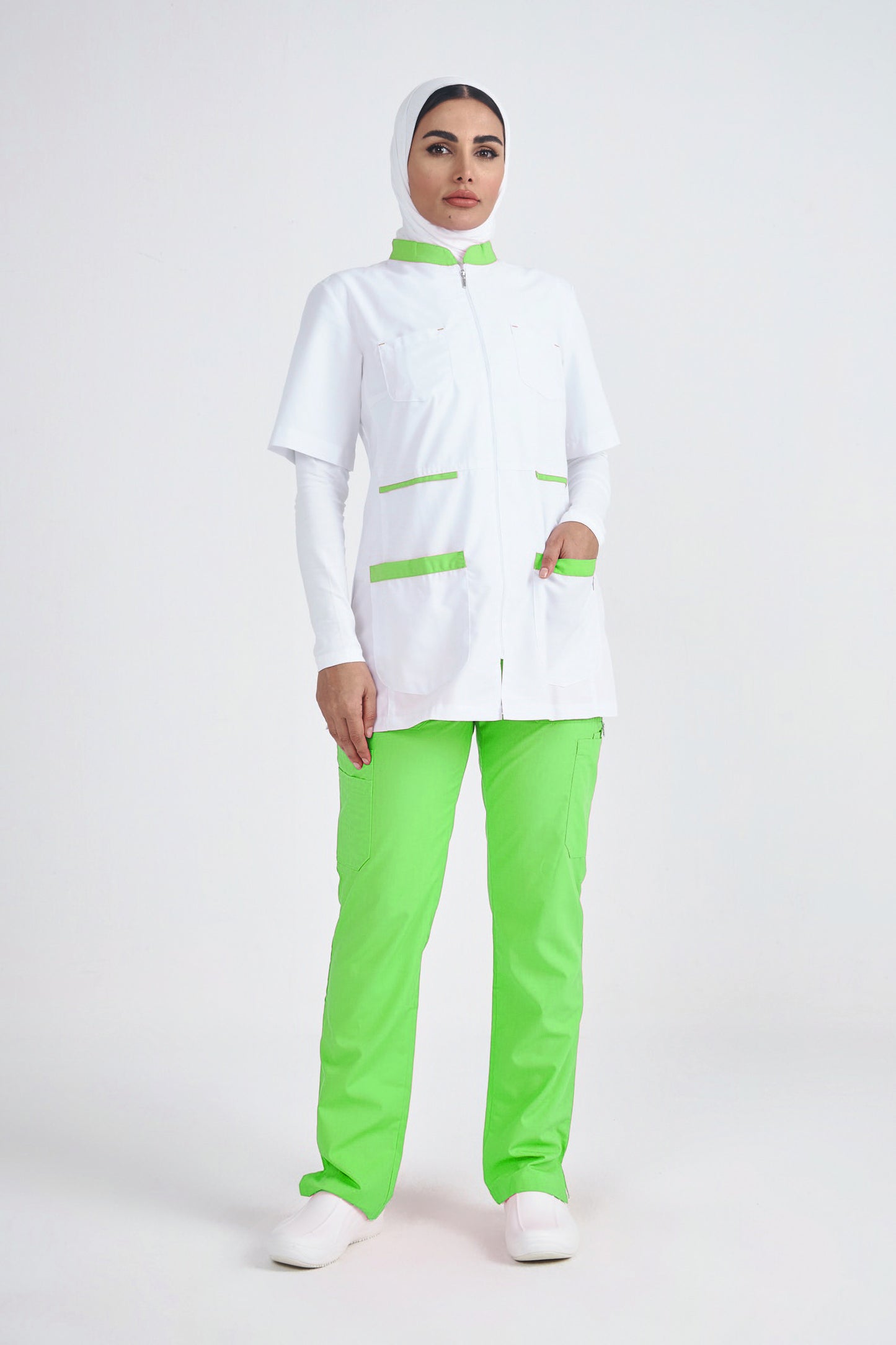 Alice Zippered Women's Scrub Suit