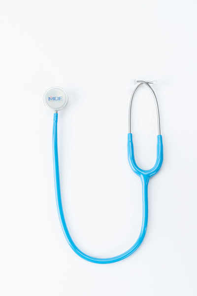 MD One® Adult Stethoscope - Bright Blue