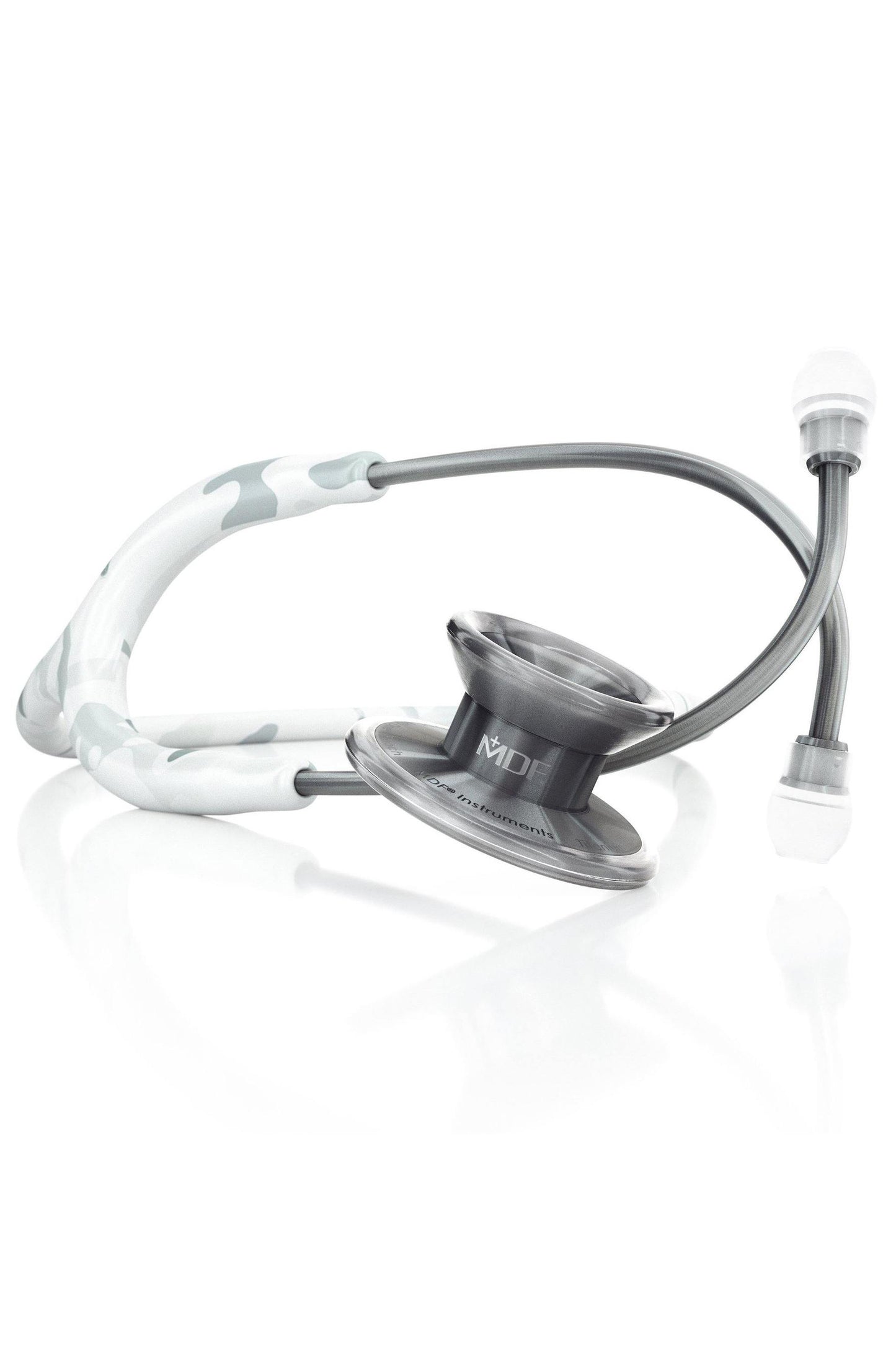 MD One® Epoch® Titanium Adult Stethoscope - Frostfight Camo/Metalika