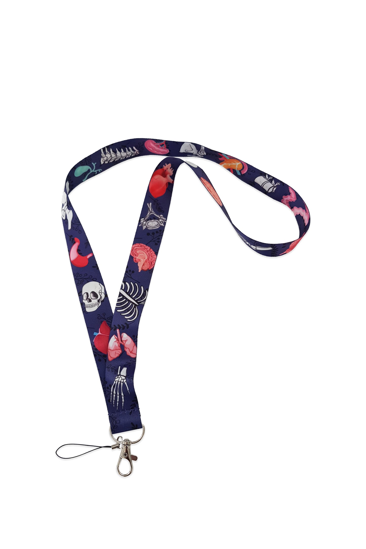 Purple Anatomy Lanyard