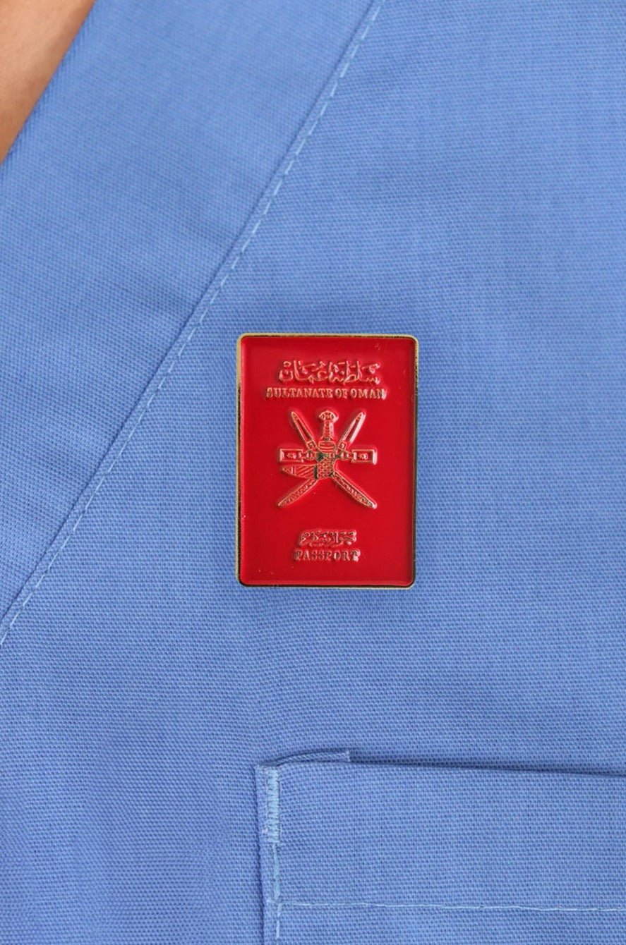 Oman Passport Pin