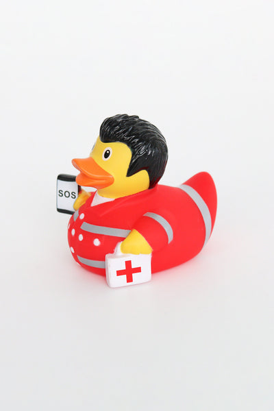 Paramedic emergency medicine plastic duck toy