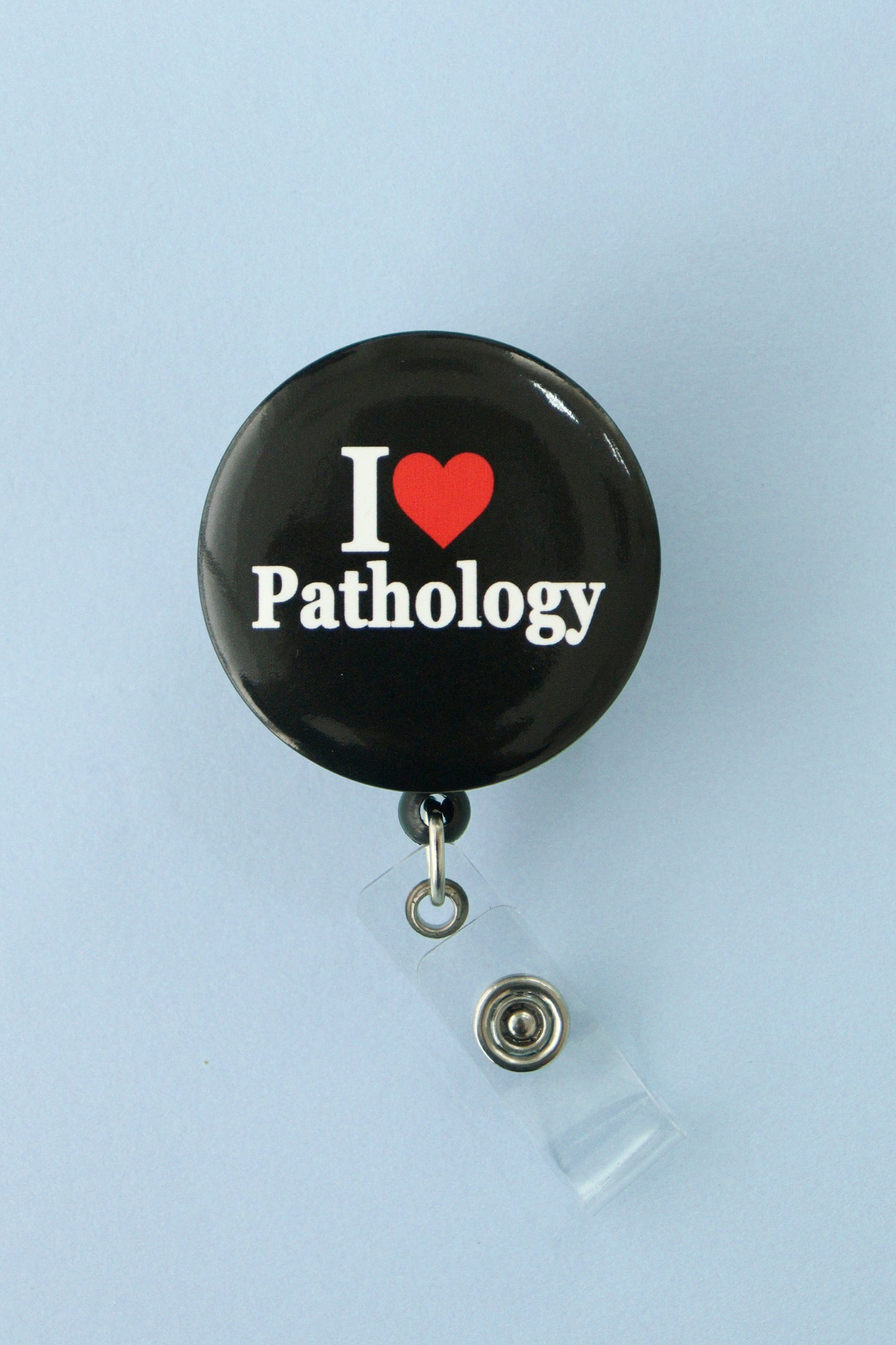 I Love Pathology ID Badge