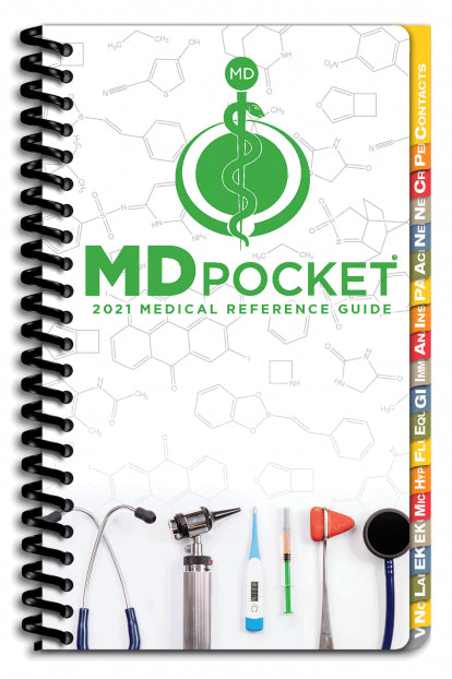 MD pocket Pediatric Edition - 2021 Medical Reference Guide