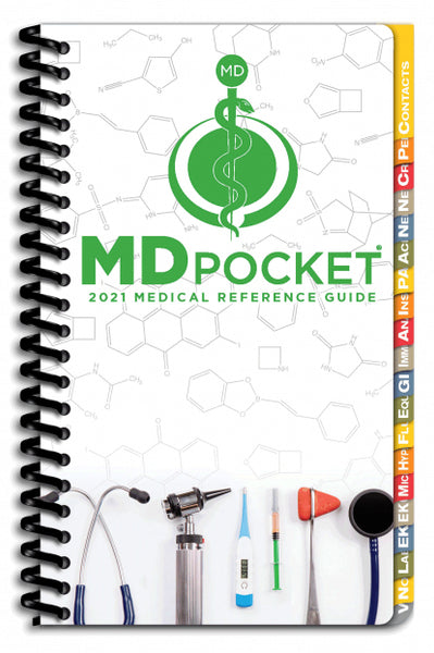 MD pocket Pediatric Edition - 2021 Medical Reference Guide