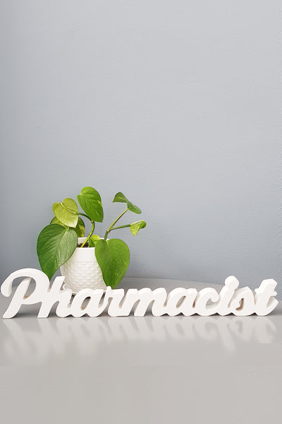 Pharmacist - Medical Speciality Wooden Office Decoration