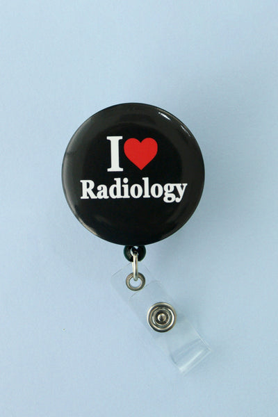 I Love Radiology ID Badge