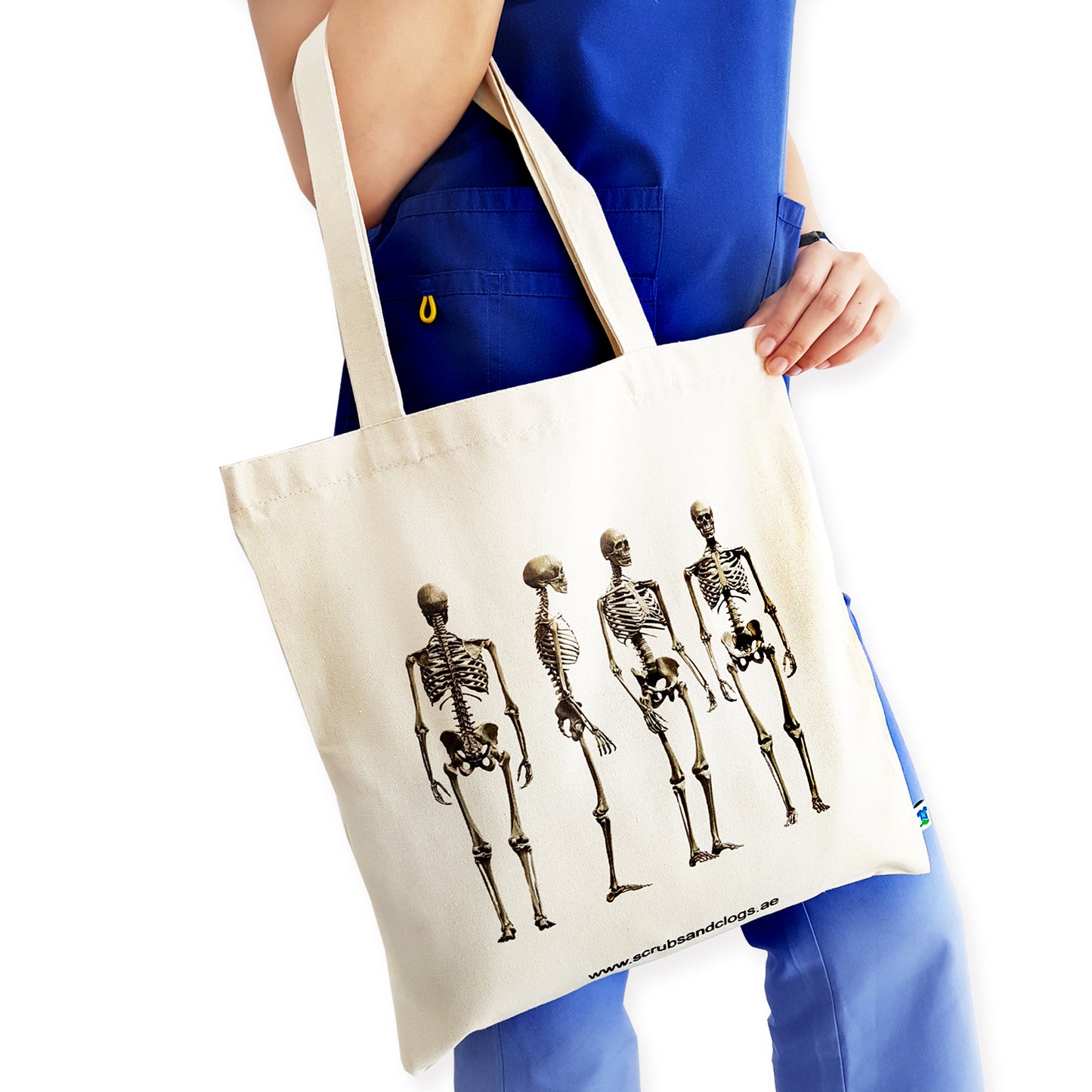 Skeleton Tote Bag