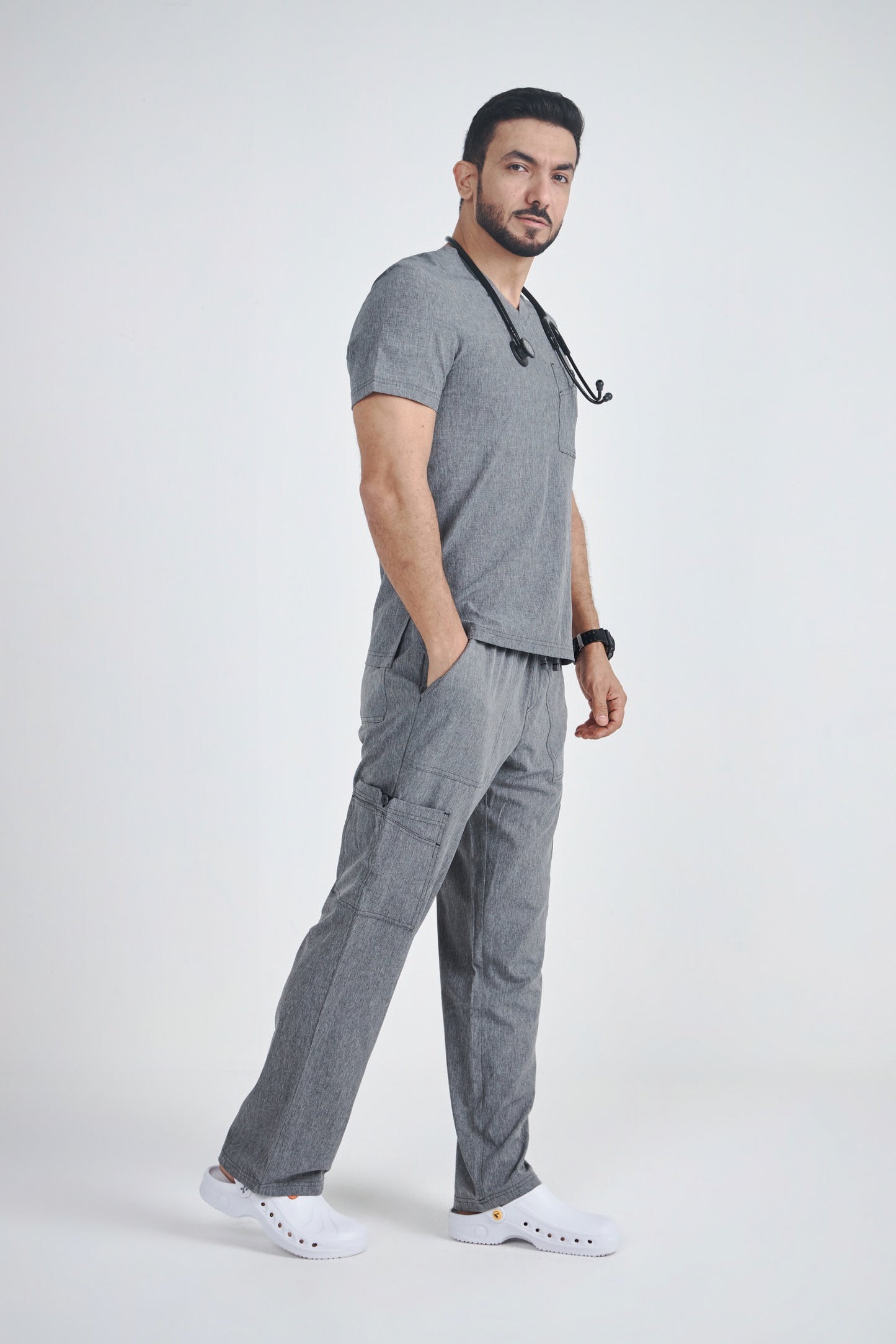 Bryan Men's Basic Top & Luke Men's Basic Pant Set