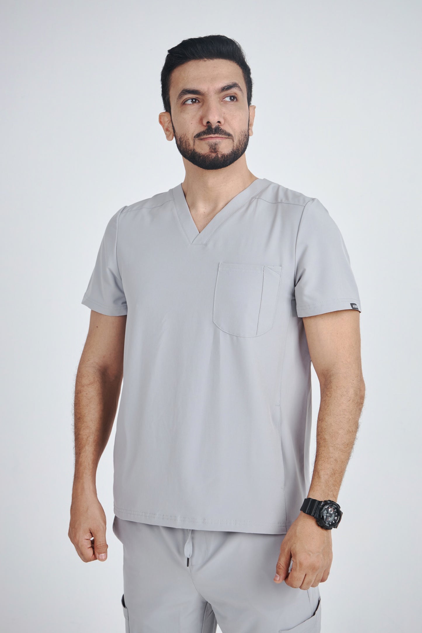 Men's Modern V-neck Addition Scrub Set A6010-A6106