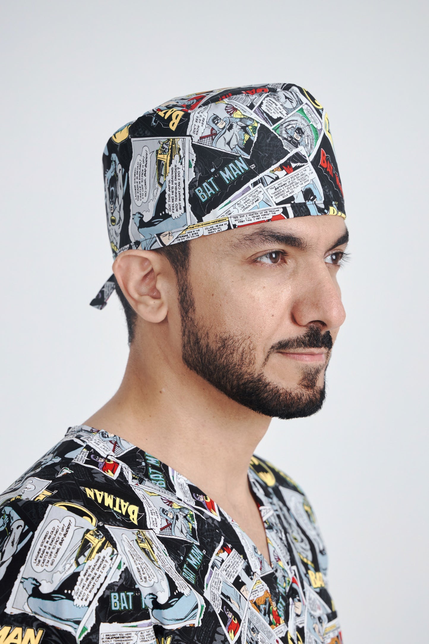 Batman Printed Scrub Hat