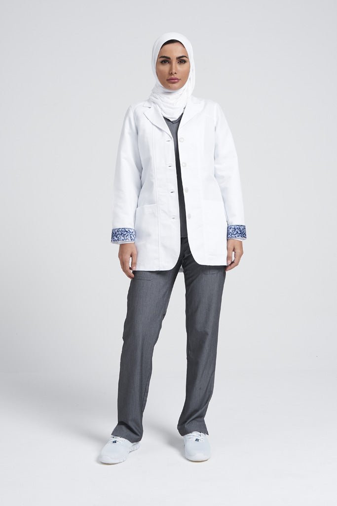 Greys Anatomy Labcoat 4 Pocket Button Cuff Detail - GRC950