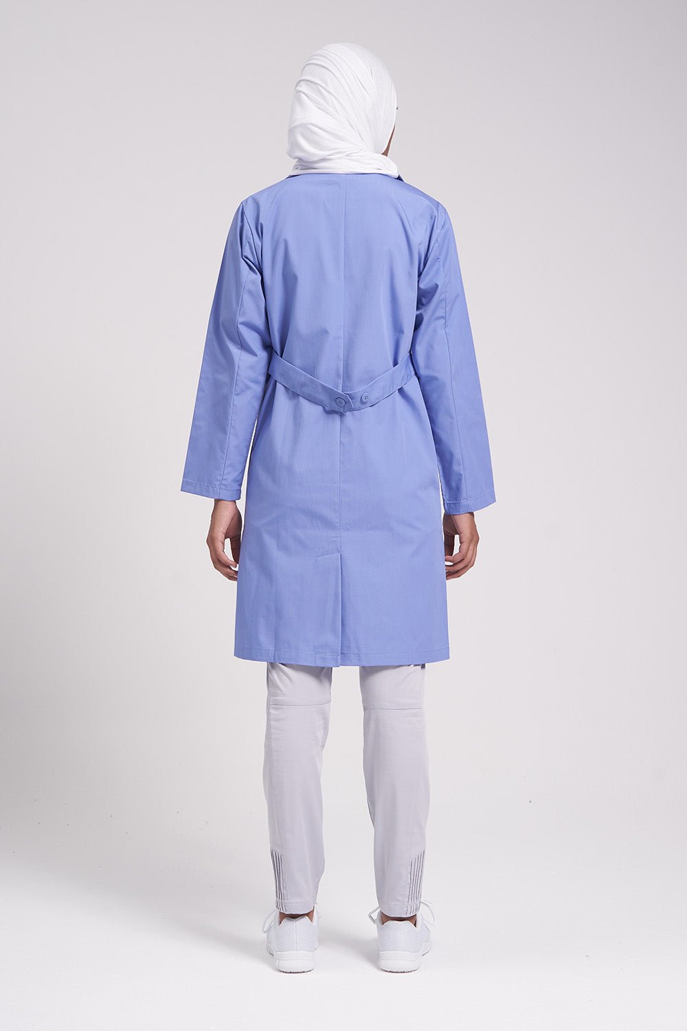 Unisex Labcoat 39" with Inner Pockets 803 - Ceil Blue