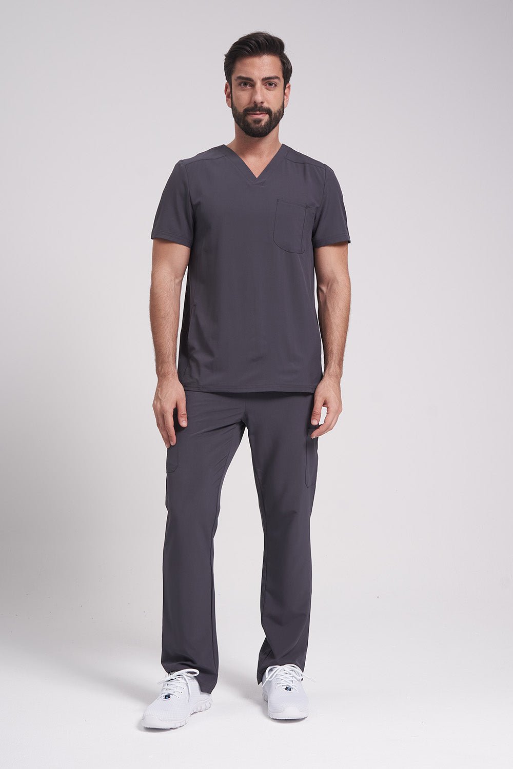 Men's Modern V-neck Addition Scrub Set A6010-A6106