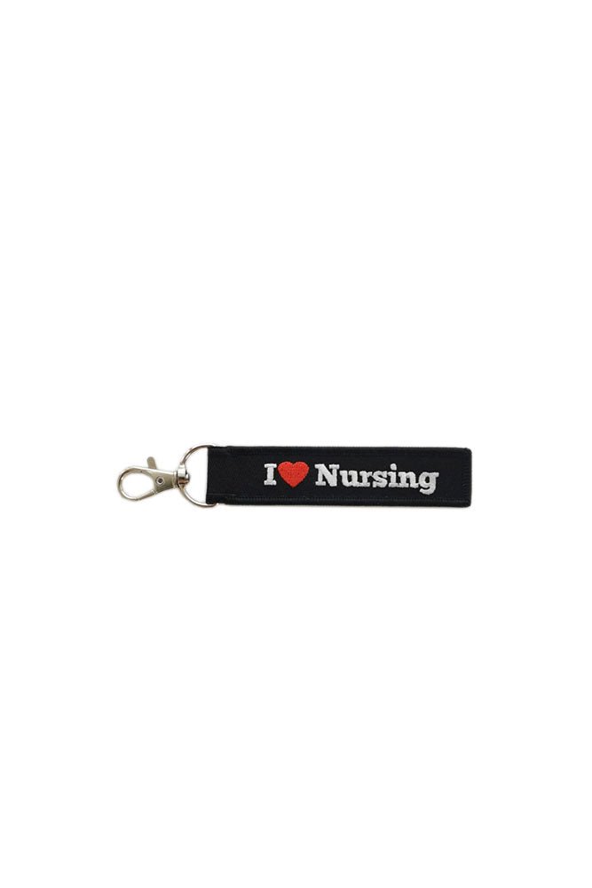 I Love Nursing Key Chain